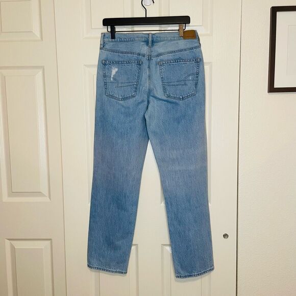 American Eagle Outfitters 90’s Straight Jeans size 10 - Picture 2 of 13